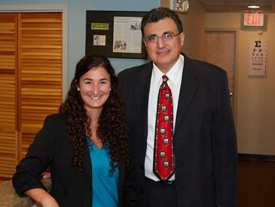 Dr. Samir Abdelshaheed and Jessie Creakbaum, PA, of Family Medicine Healthcare