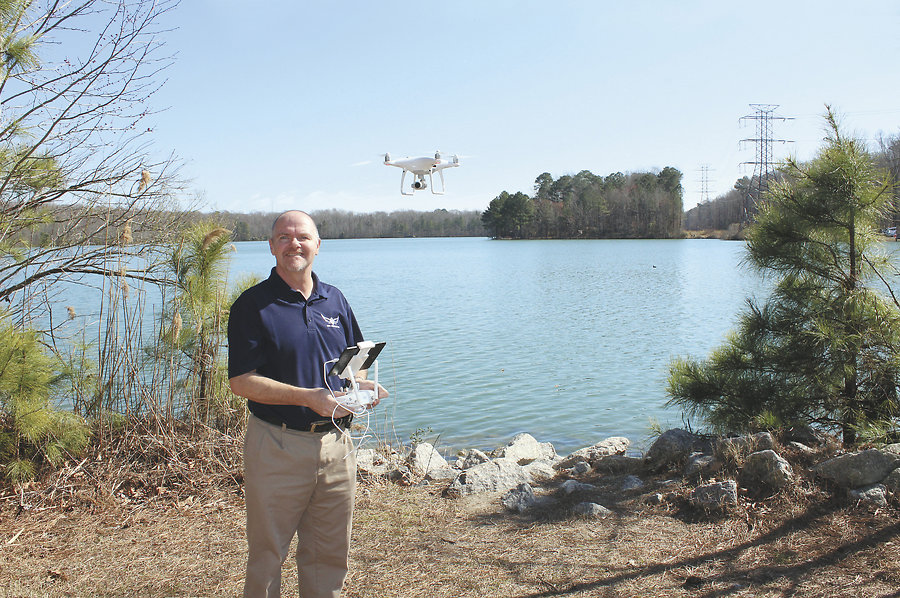 Terry Young, FAA licensed drone pilot