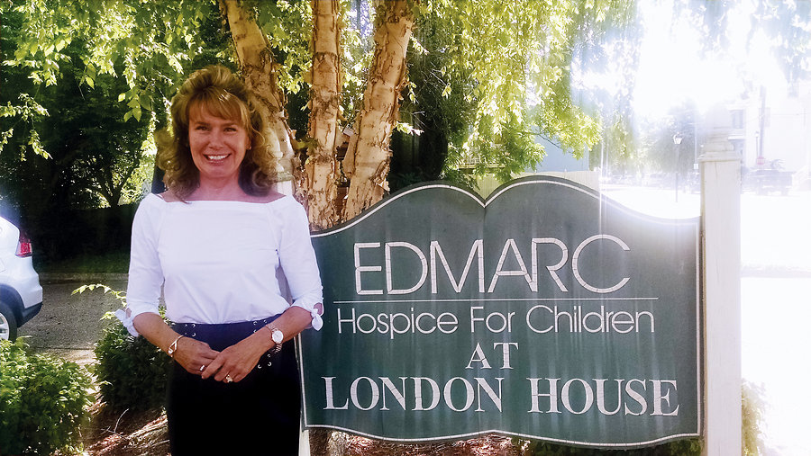 Over the past 18 years, Executive Director Debbie Stitzer-Brame has witnessed the tremendous expansion <BR>of Edmarcâ€™s work in caring for sick children and their families.