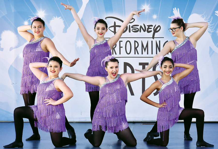 Students of Quality Music and Dance performing at Disney