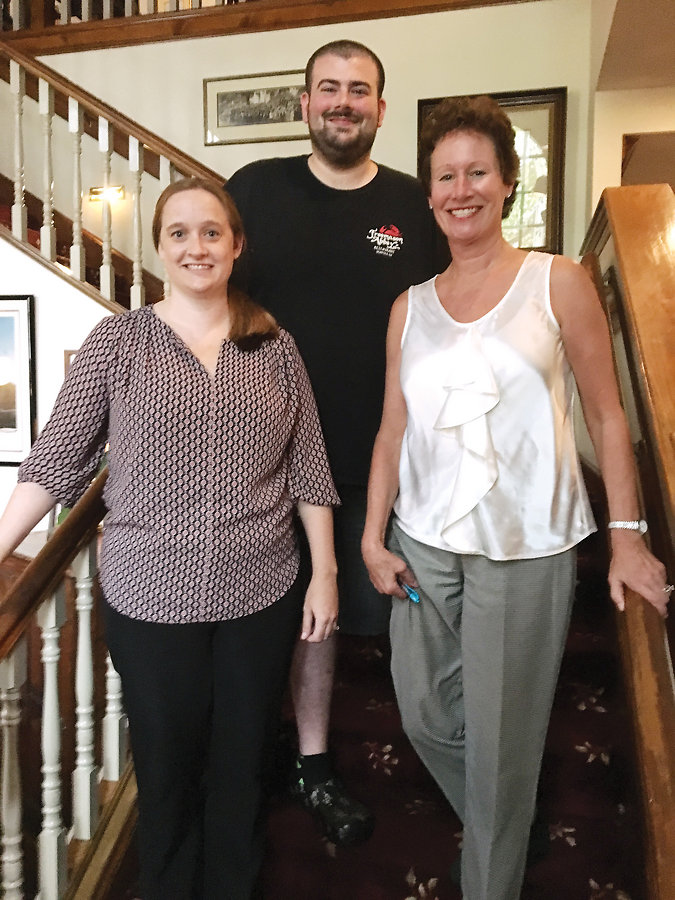 From left: General Manager Colleen Jowers, Executive Chef Robert Norfleet <BR>and  Executive General Manager Lori Maddux