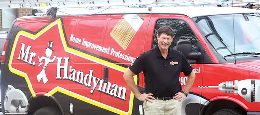 Tim Adams, owner of Mr. Handyman in Virginia Beach