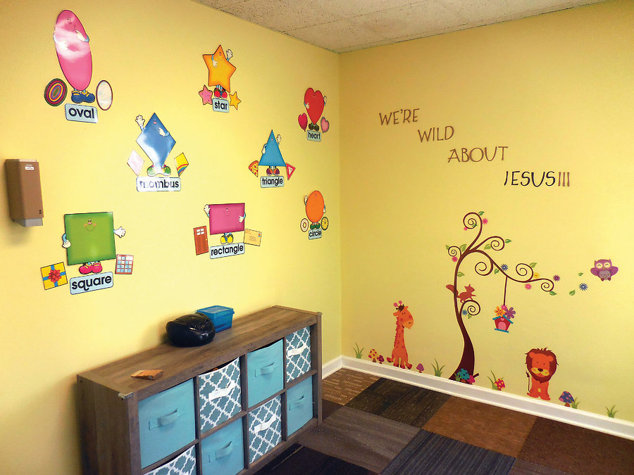 Brightly painted classrooms featuring delightful murals, plush carpeting and kid-friendly furniture create the perfect environment for young minds to learn.