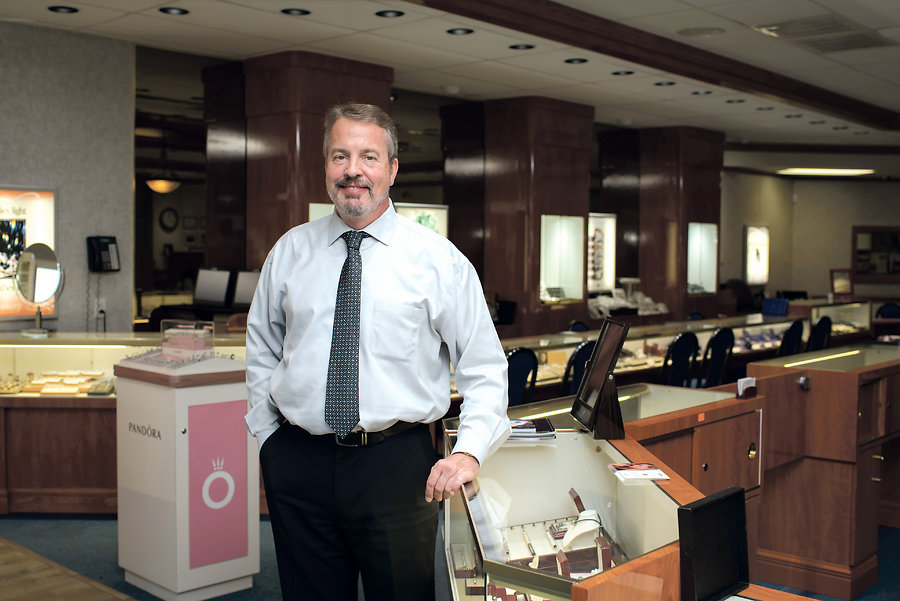 Steve Long, Owner of Long Jewelers <BR> Photo by Michele Thompson