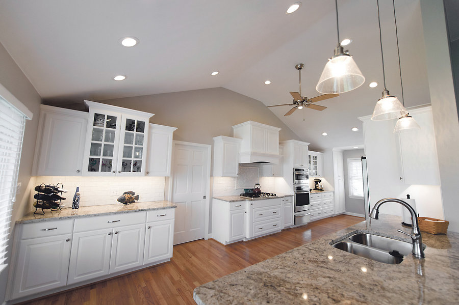Kitchen and bathroom remodel for the Remsings of Virginia Beach:<BR> â€œNot only is their work of the highest quality, it is well executedâ€”on time! <BR>Our remodel is absolutely beautiful! We get compliments on it all the time.â€