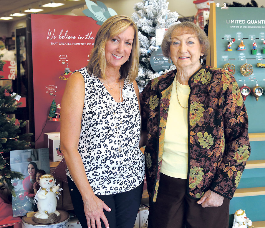 Owner Terrie Walsh and her mother, Connie Huston Tucker, the founder of Annâ€™s Hallmark