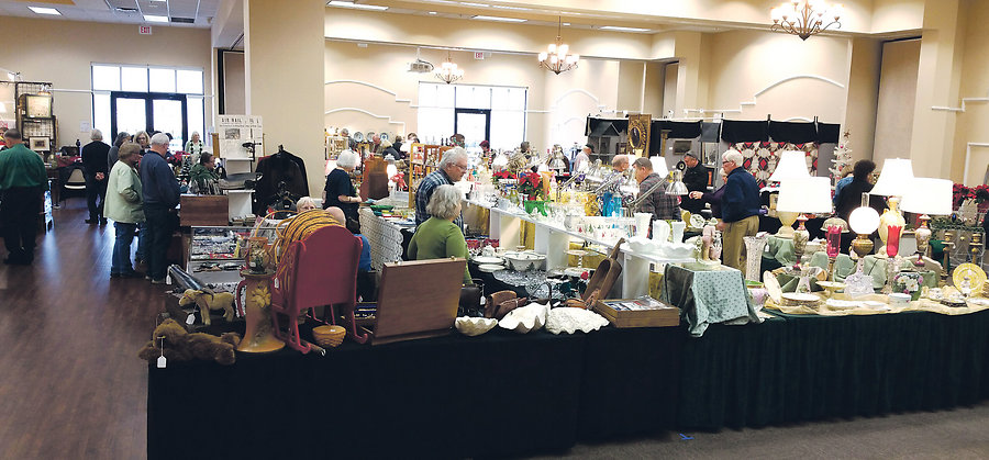 Dozens of antique dealers from across the Mid-Atlantic region <BR>will set up shop for the Smithfield Antique Show,  <BR>held in the  Smithfield Center on Saturday and Sunday,  December 7 and 8.
