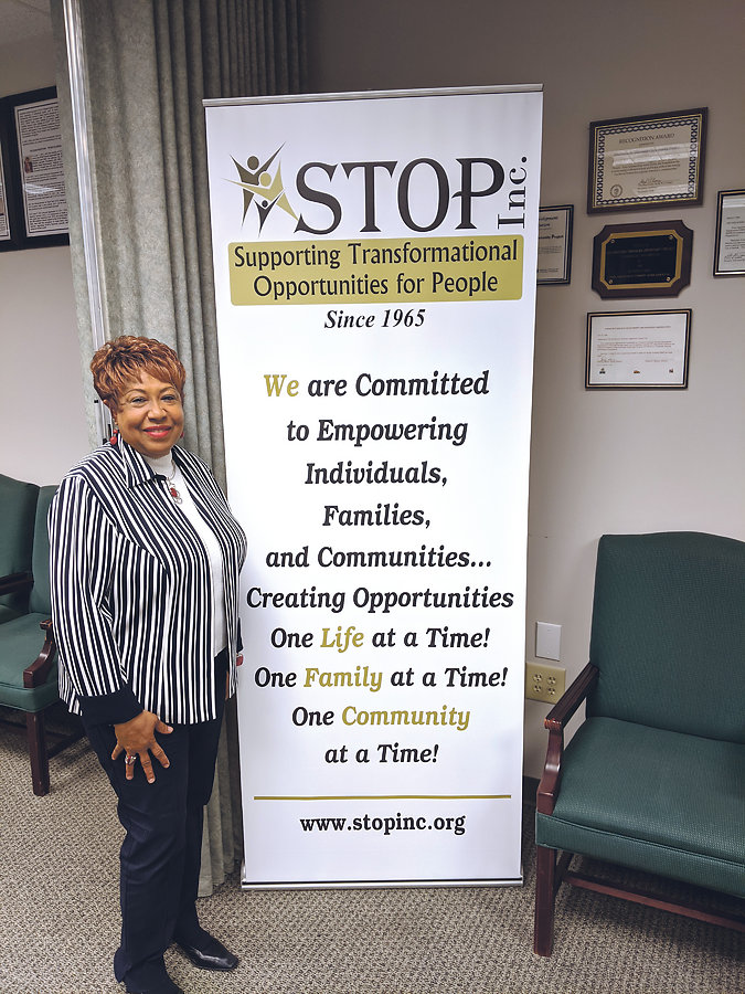 Regina Lawrence, President and CEO of STOP