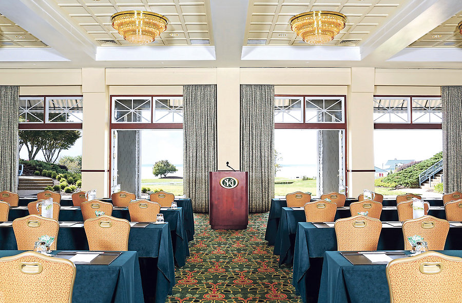 Burwellâ€™s Ballroom with James River views is one of Kingsmillâ€™s 16 meeting spaces. All rooms are soundproofed with individual climate and lighting controls, state-of-the-art equipment and ergonomic chairs.