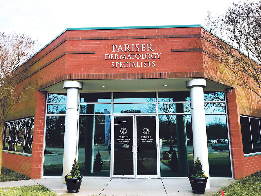 Pariser Dermatology Specialistsâ€™ office in the Greenbrier area of Chesapeake is the newest of six locations throughout Hampton Roads.
