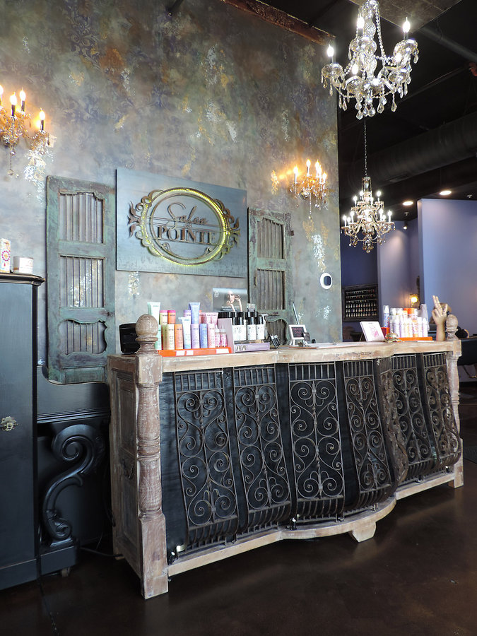 As soon as clients enter Salon on Pointe, they are enveloped in the glamour and magic of New Orleans.