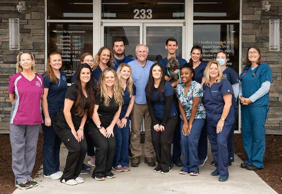 Dr. Geoff Campbell and his team